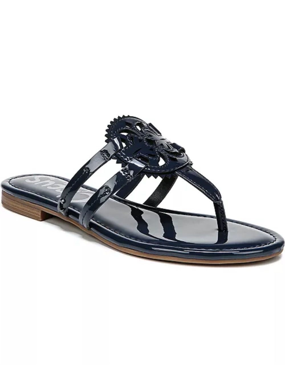 Circus by Sam Edelman Black Braided Thong Sandals